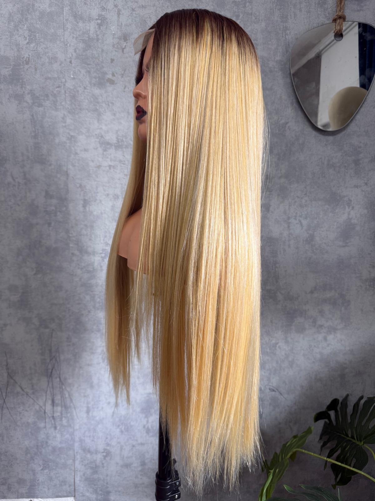 Heat Resistant Bonestraight hair